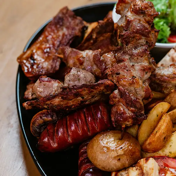 Barbecue schotel luxe - Compleet