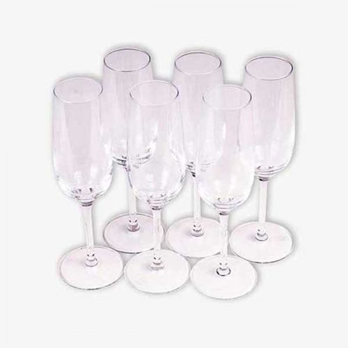 Champagneglas | per 6 stuks