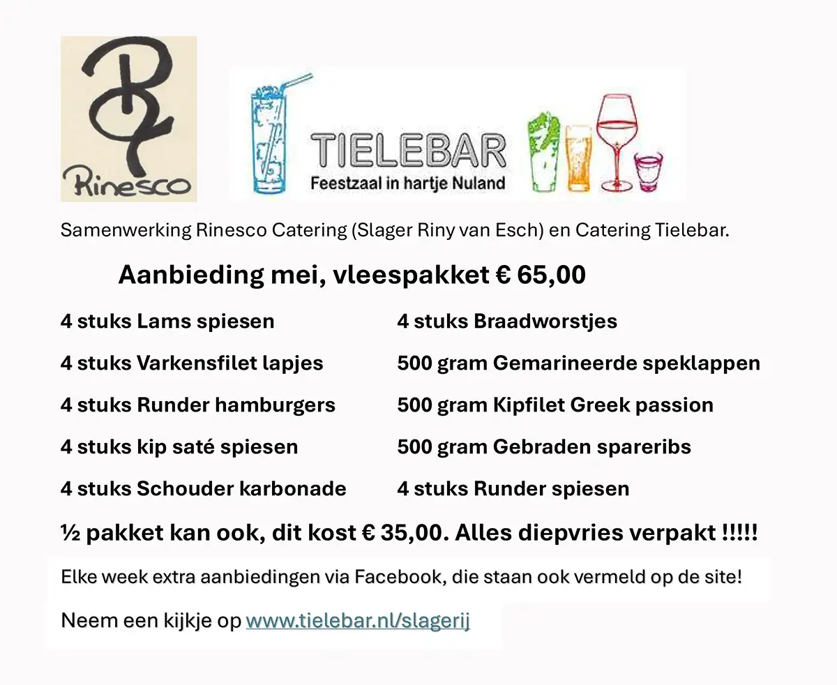 maandaanbieding